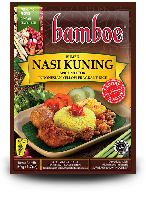 Nasi Kuning - Bamboe Spice