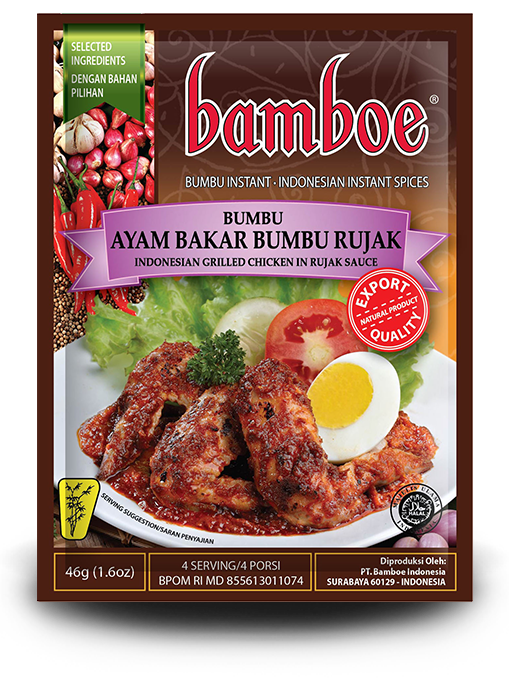 Ayam Bakar Bumbu Rujak - Bamboe Spice