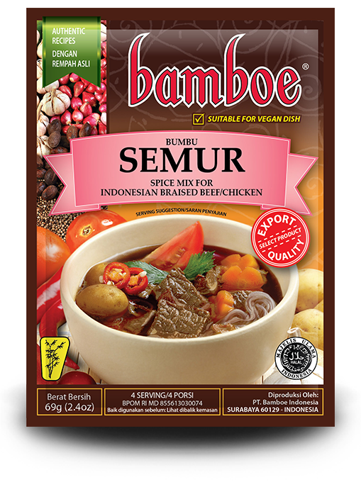 Spice mix for Indonesian Braised Beef/Chicken - Bamboe Spice